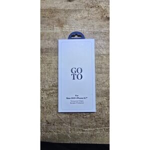 This is a GoTo brand tempered glass screen protector for 6.7-inch Apple iPhone